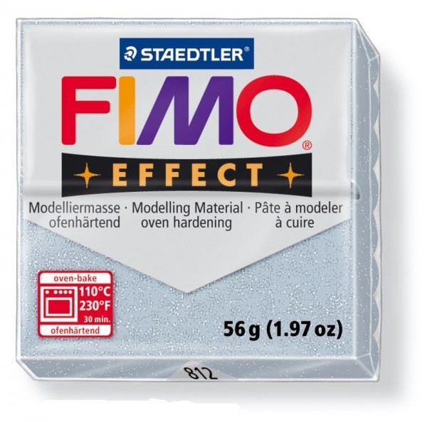 FIMO EFFECT 302 třpytivě modrá