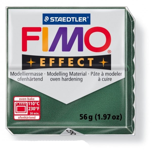 FIMO EFFECT 504 transparentní zelená