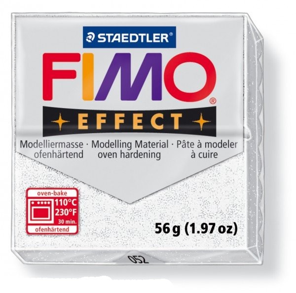 FIMO EFFECT 602 třpytivá fialová