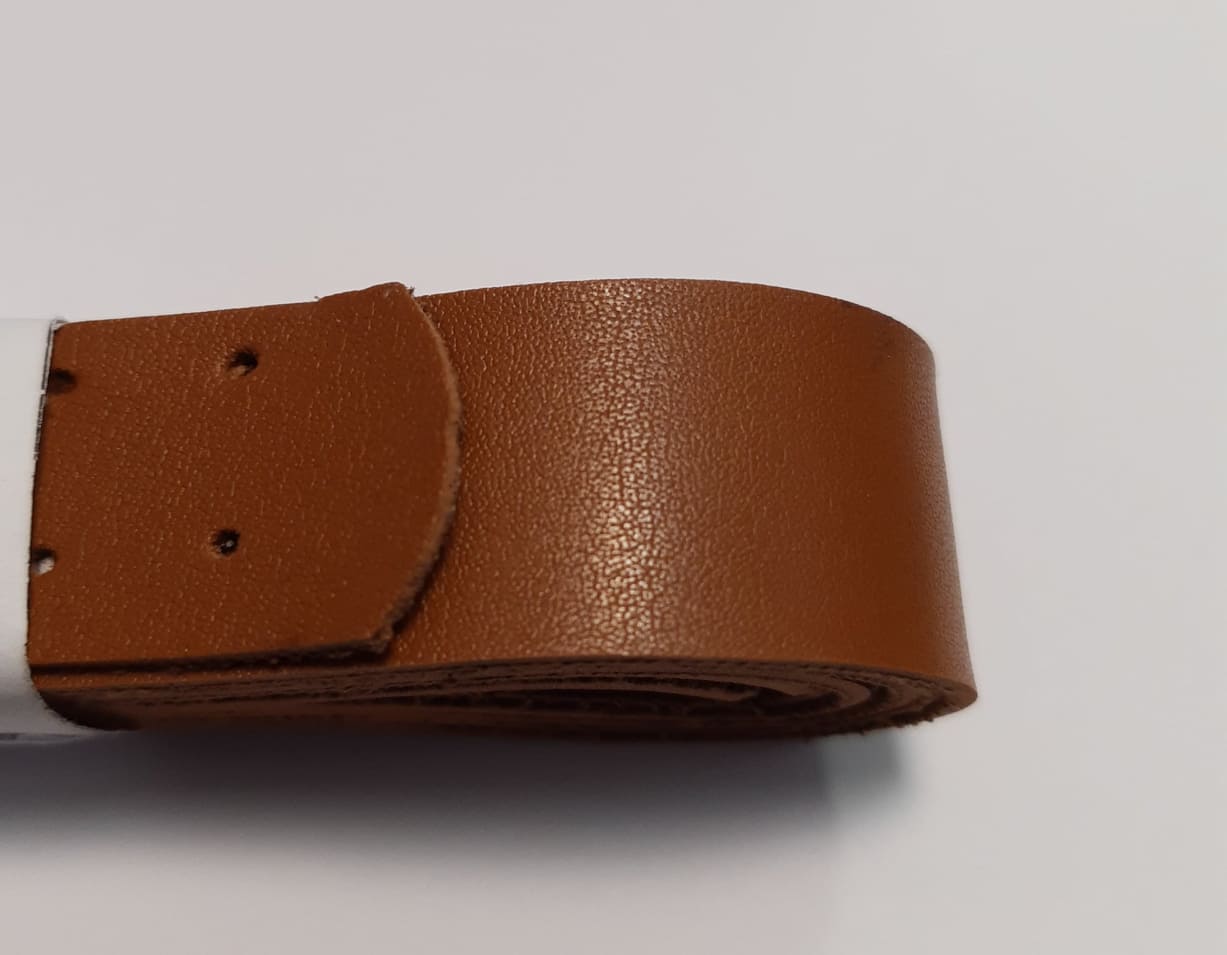 Popruhy ucha 79cm koňak 2ks - skladem 1pár