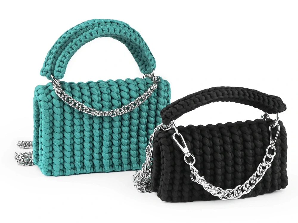 Řetízek na kabelku 25cm nikl 