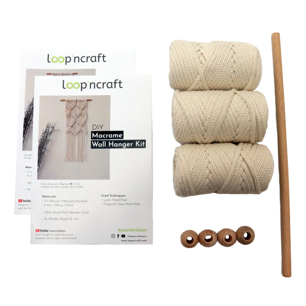 Macrame set Wall Hanger Kit