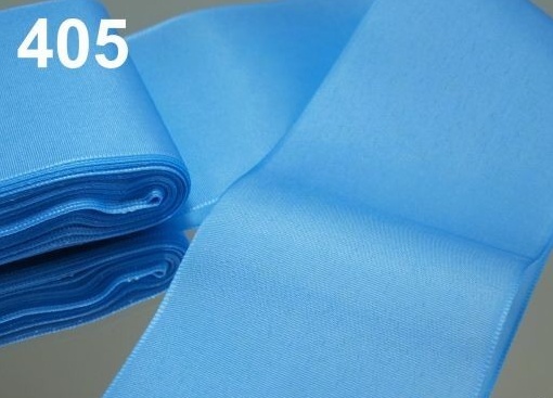 Stuha taftová šíře 25 mm 342 tyrkysová světlá - akvamarínová