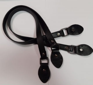 Ucha 65cm černé 2ks