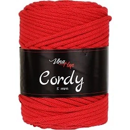 Cordy 5mm 8009 červená