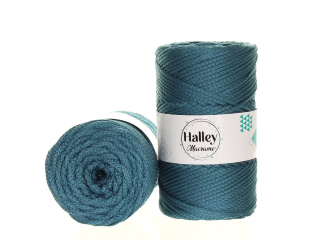 Halley Macrame petrolejová 4mm 140m 