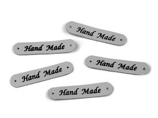 Hand Made 10x48mm světle šedá