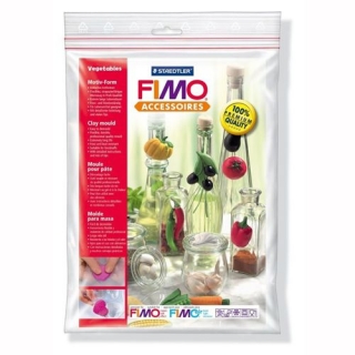 Fimo silikonová forma ZELENINA - skladem 1ks