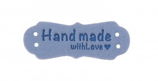 Hand Made 40x15 světle modrá