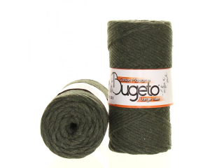 Cotton Macrame Large 3mm 802-223 tmavá khaki
