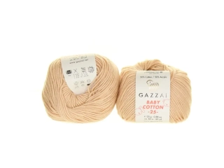 Gazal Baby Cotton 25 3445 světle béžová