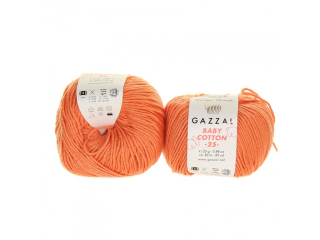 Gazal Baby Cotton 25 3465 lososově rezavá