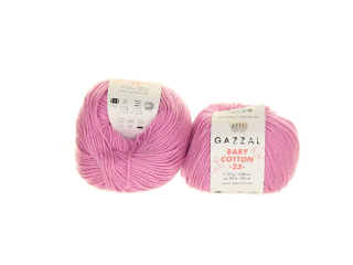 Gazal Baby Cotton 25 3422 šeříková