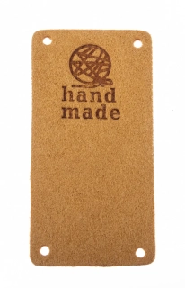 Hand Made 50x25mm klubíčko hořčice - skladem 4ks