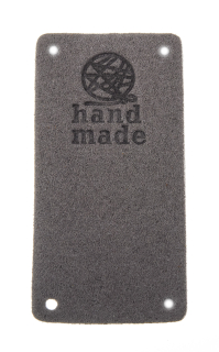 Hand Made 50x25mm klubíčko šedá - skladem 8ks