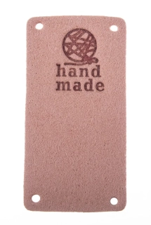 Hand Made 50x25mm klubíčko starorůžová - skladem 6ks