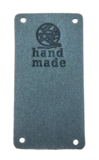 Hand Made 50x25mm klubíčko petrolejová - skladem 5ks