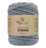 Macrame String 06 šedá 2mm - skladem 2 ks