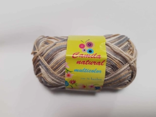 Camila Natural Multicolor 9070 hnědošedá