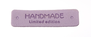 Hand Made Limited edition 50x15mm fialová