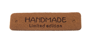 Hand Made Limited edition 50x15mm skořicová