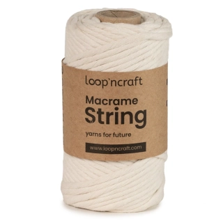 Macramé String 3mm 06 přírodní