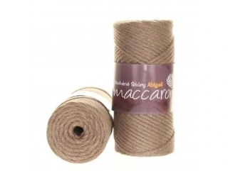 Cord Abigail 3mm 303-01 světle hnědá 