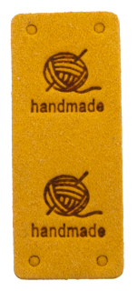 Hand Made 50x20mm klubíčka okrová
