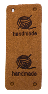 Hand Made 50x20mm klubíčka světle hnědá