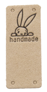 Hand Made 50x20mm králík béžový