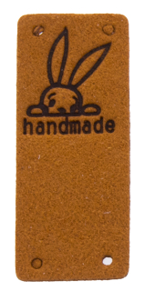 Hand Made 50x20mm králík světle hnědý
