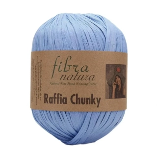 Raffia Chunky 114-11 modrá
