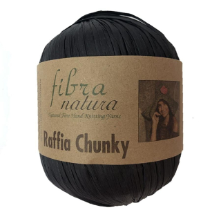 Raffia Chunky 114-22 černá