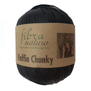 Raffia Chunky 114-22 černá