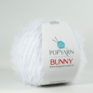 Popyarn Bunny 12 bílá 