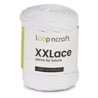 XXLace XL25-02 bílá