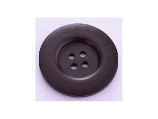 Knoflík 40mm tmavě šedý 
