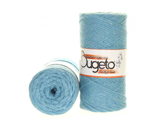 Cotton Macrame Large 3mm 2011 tmavá aqua 